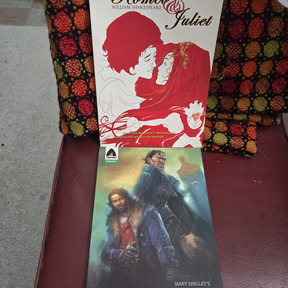 Romeo & Juliet and Mary Shelley's Graphic Novels